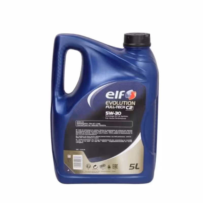 ELF EVOLUTION FULL-TECH C2 5W-30 5L – Image 2