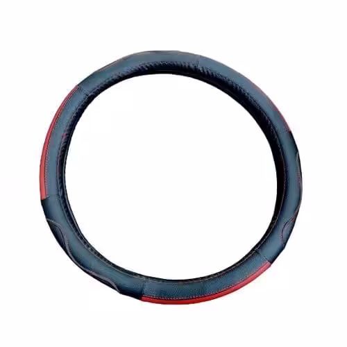 Couvre Volant - Noir & Rouge